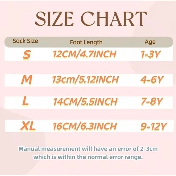 Calcetines Con Corazones Para Niñas (4-6 años) Colores Pastel 5 Pares - Picture 5 of 6